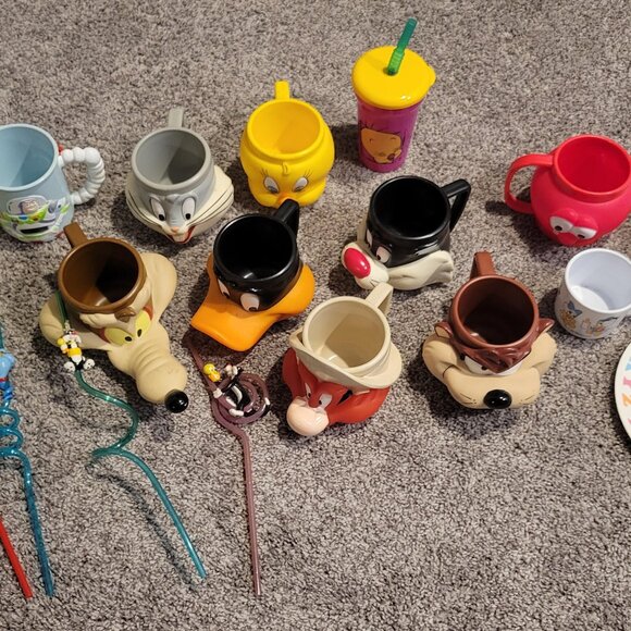 Cartoon Collectible Mugs and Kitchenware (90s and older)